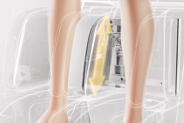 Inada iFIT PRO calf massage mechanism