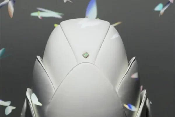 Inada iCOCOON massage chair showcasing advanced AI technology for personalised massage experience